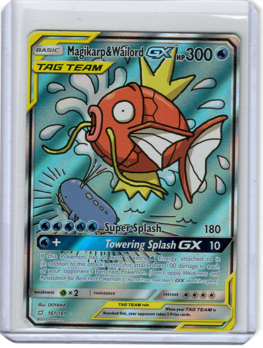 Magikarp & Wailord GX (Alternate Full Art) - SM - Team Up (SM9)