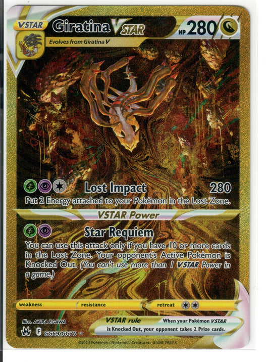 Giratina VSTAR (Secret) - Crown Zenith: Galarian Gallery (CRZ:GG)