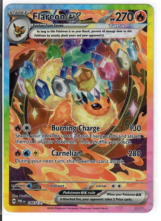 Flareon ex - 146/131 - SV: Prismatic Evolutions (PRE)