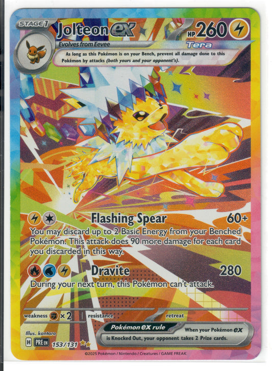 Jolteon ex - 153/131 - SV: Prismatic Evolutions (PRE)