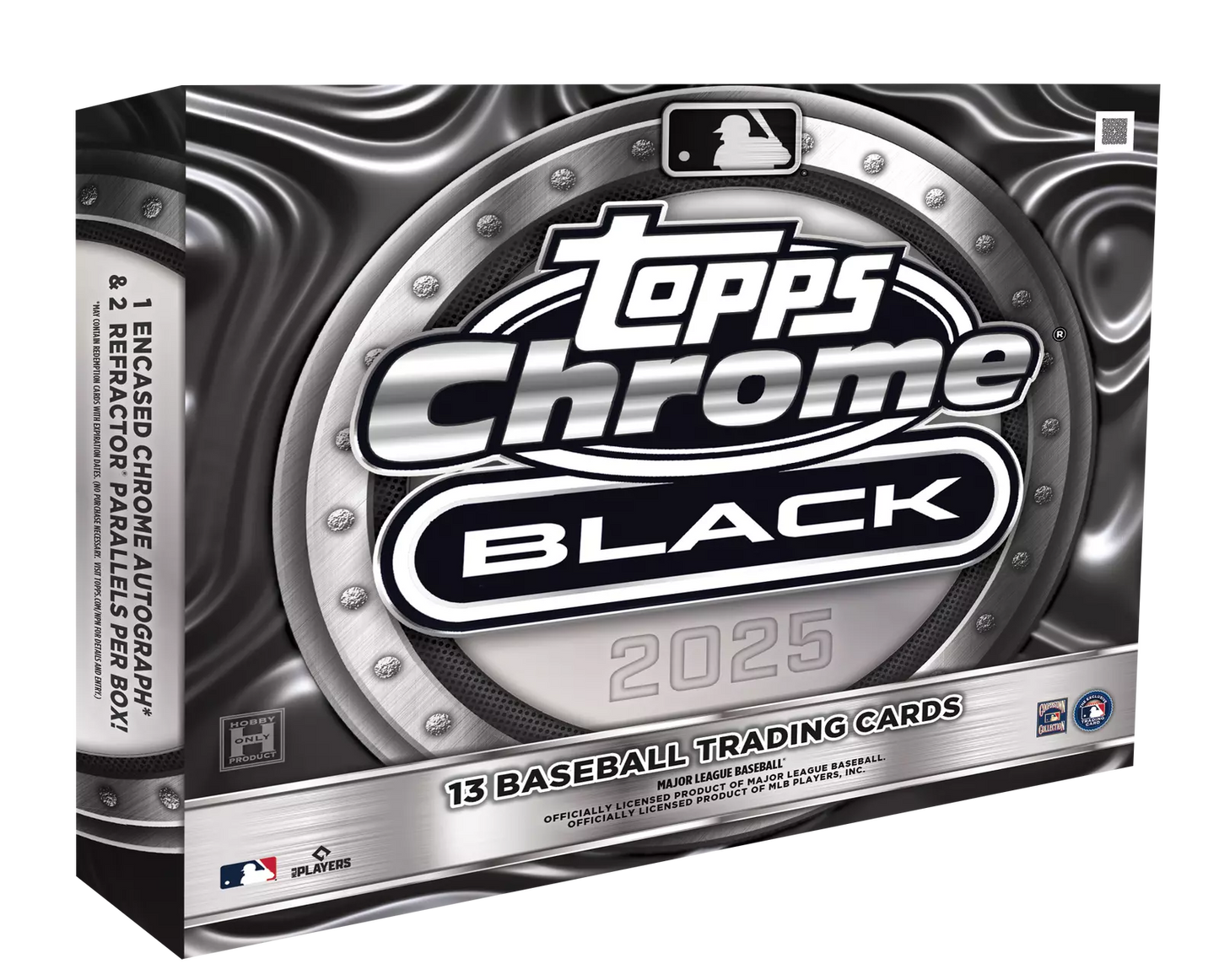 2025 Topps Chrome Black Baseball Hobby Box