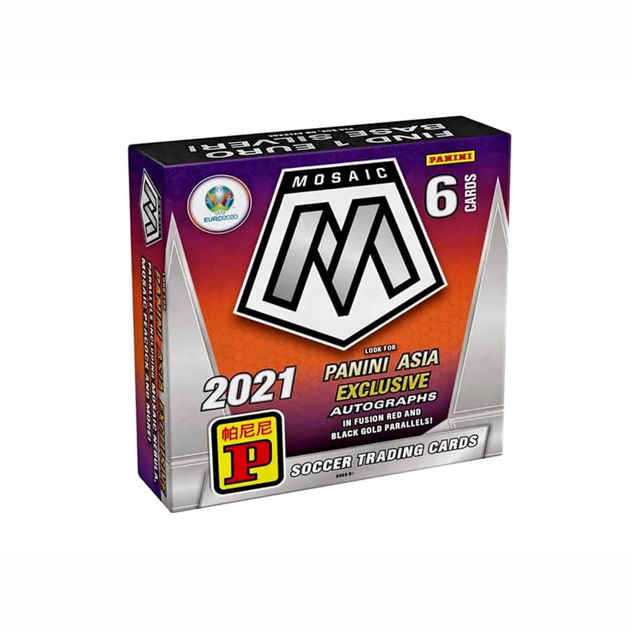 2020-21 Panini Mosaic EURO Soccer UEFA TMALL Box