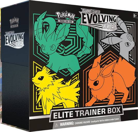 Evolving Skies Elite Trainer Box - SWSH07: Evolving Skies (SWSH07) [Flareon/Jolteon/Umbreon/Leafeon]