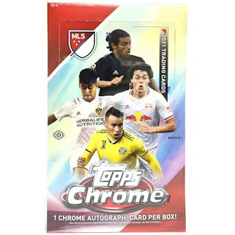 2021 Topps Major League Soccer (MLS) Chrome Hobby Box