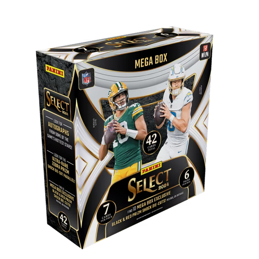 2024 Panini Select Football Trading Cards Mega Box