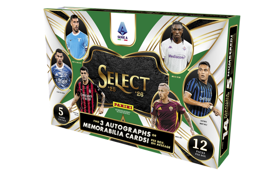 2025-26 Panini Select Serie A Trading Card Box (Hobby)