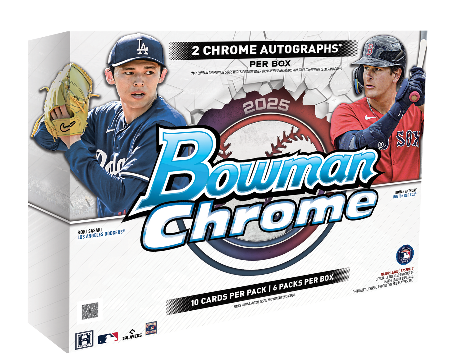 2025 Bowman Chrome Baseball Hobby Box