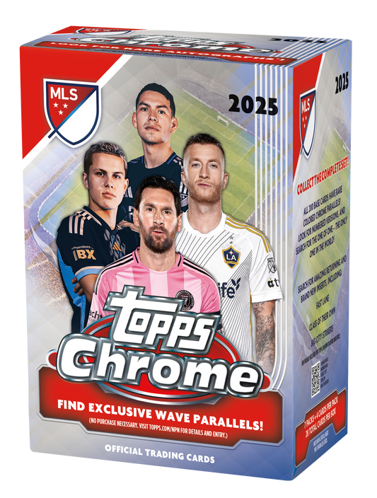 Topps Chrome® MLS 2025 Value Box