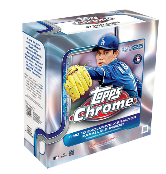 2025 Topps Chrome MLB Mega Box