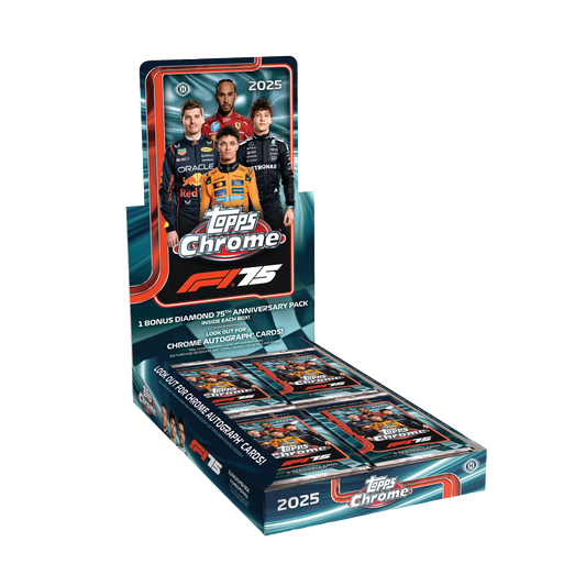 2025 Topps Chrome F1 Formula 1 Hobby Box