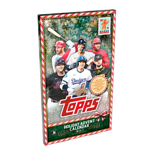 2025 Topps Holiday Baseball Mega Advent Calendar