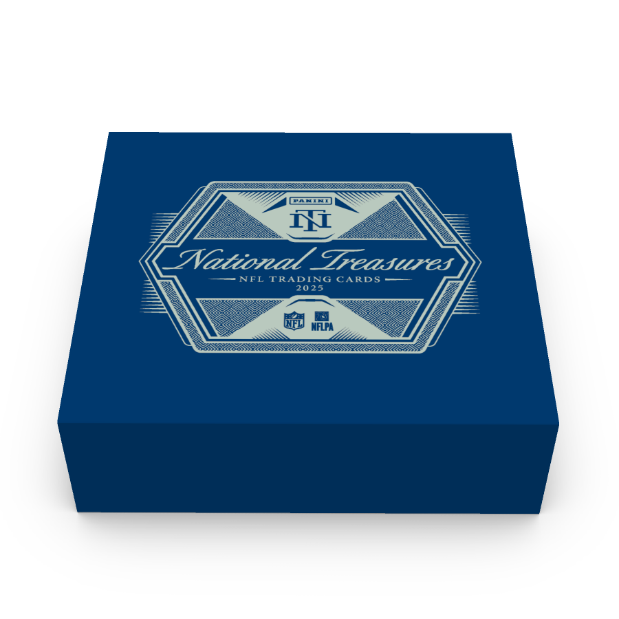 2025 Panini National Treasures NFL Trading Card Box (Hobby)