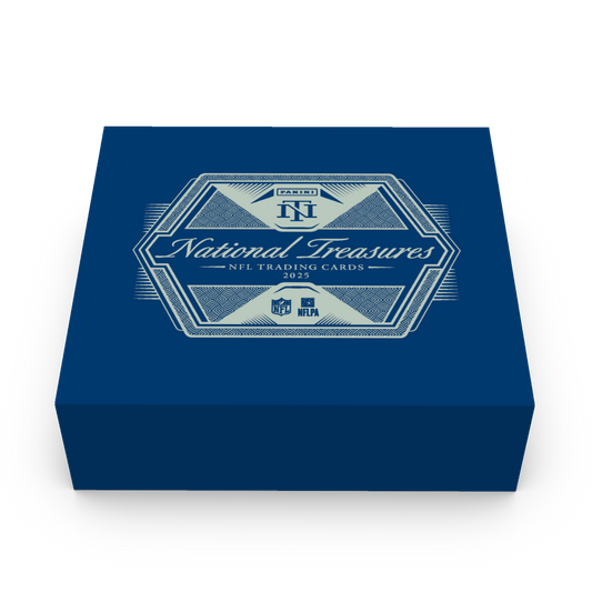 2025 Panini National Treasures NFL Trading Card Box (Hobby)