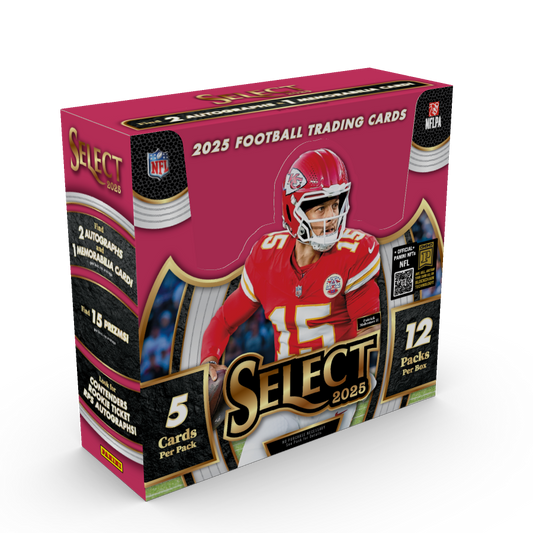 2025 Panini Select NFL Trading Card Box (Hobby)