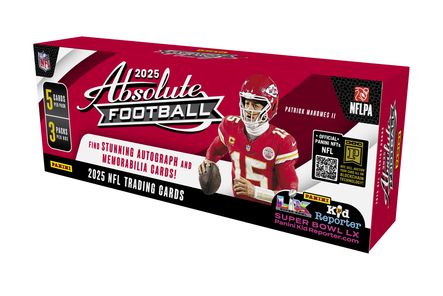 2025 Panini Absolute NFL Trading Card Box (Hobby)