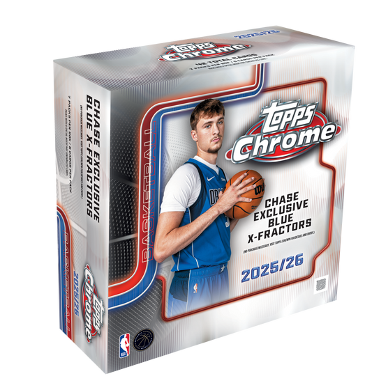 2025-26 Topps Chrome® Basketball - Mega Box