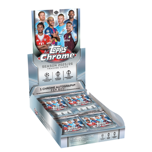 Topps Chrome® UEFA Club Competitions 2025-26 Hobby Box