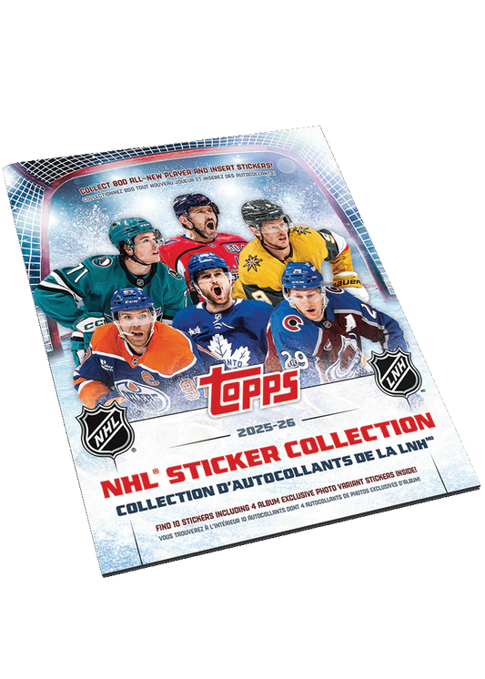 2025-26 Topps NHL Sticker Collection - Sticker Album