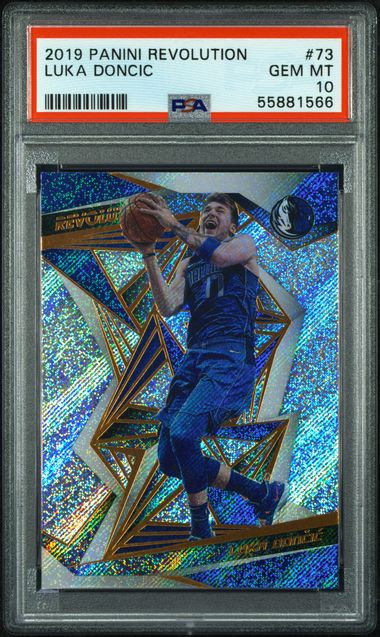 2019 PANINI REVOLUTION #73 LUKA DONCIC PSA 10