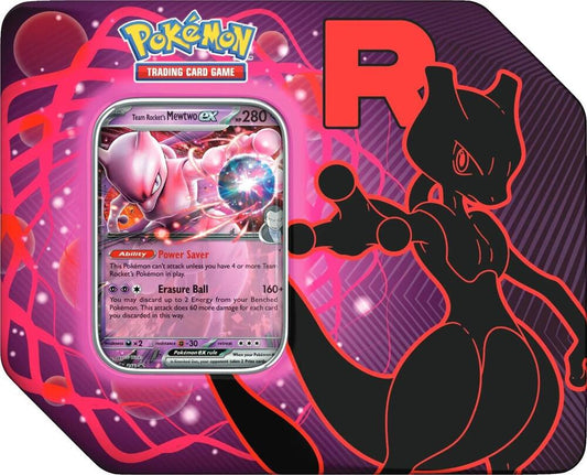 Team Rocket Tin Team Rocket's Mewtwo ex