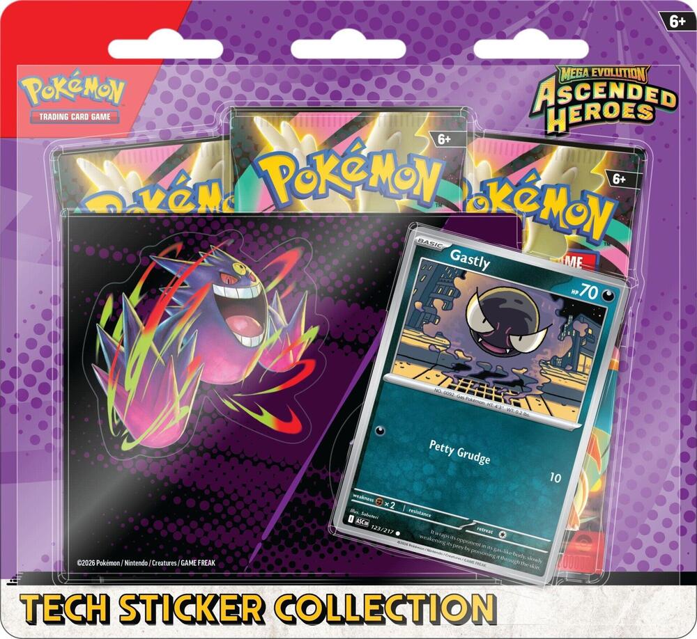 Mega Evolution: Ascended Heroes Tech Sticker Collection - ME: Ascended Heroes (ASC)