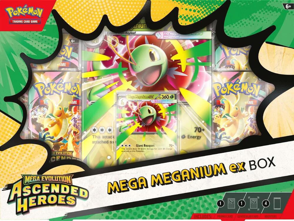 Ascended Heroes Mega ex Box - ME: Ascended Heroes (ASC)