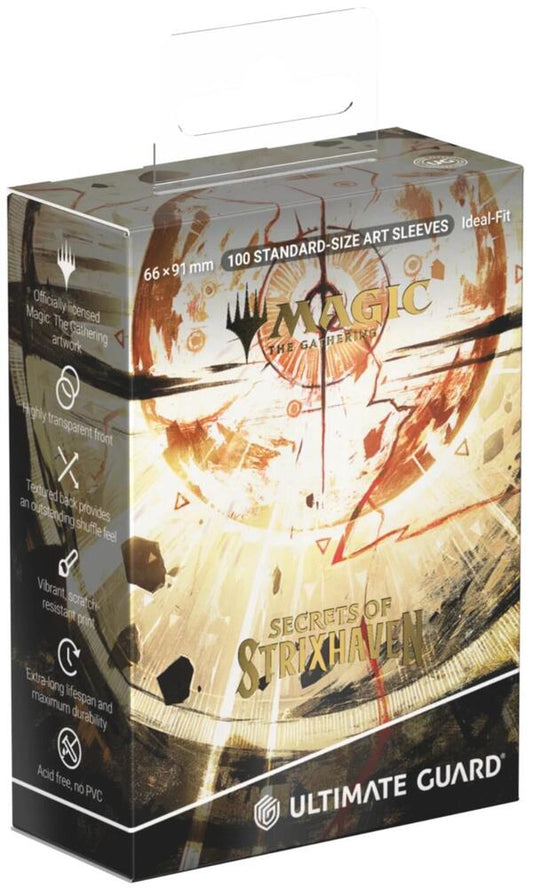 Magic: The Gathering: Secrets of Strixhaven Art Sleeves - Armageddon (100-Pack) - Ultimate Guard Card Sleeves