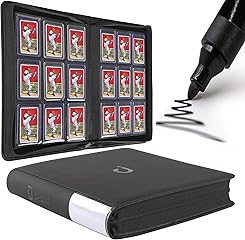Top Loader Binder, Holds 288 Cards - 9 Pocket Top Loader Binder for 3" x 4" Rigid Card Holders for Trading Cards or Sports Cards