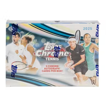 2025 Topps Chrome Tennis Breakers Delight Box