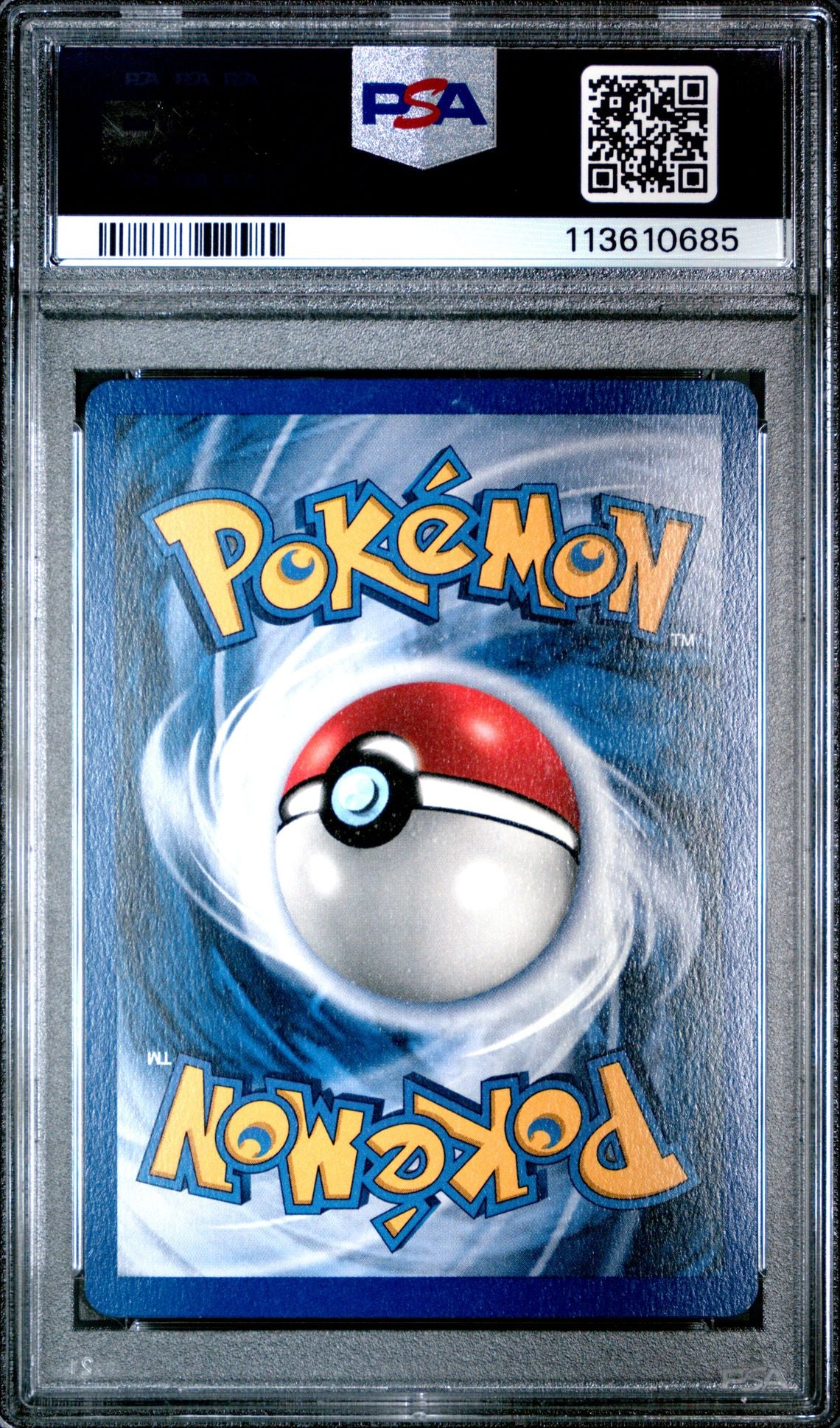 1999 POKEMON GAME 1 ALAKAZAM-HOLO SHADOWLESS - PSA 8