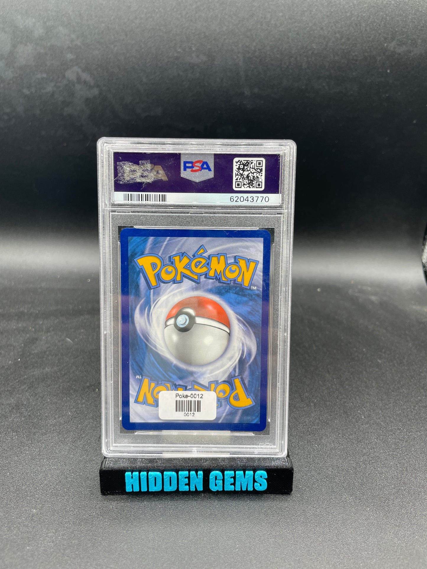 2019 POKEMON S&M SV39 GABITE-HOLO HIDDEN FATES PSA 10
