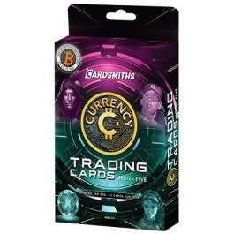 Currency Series 5 Trading Cards Collector Box | 2 Packs