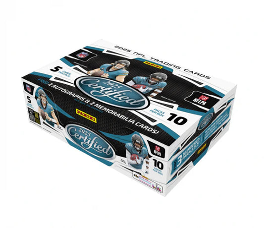 2025 Panini Certified Football Hobby Box