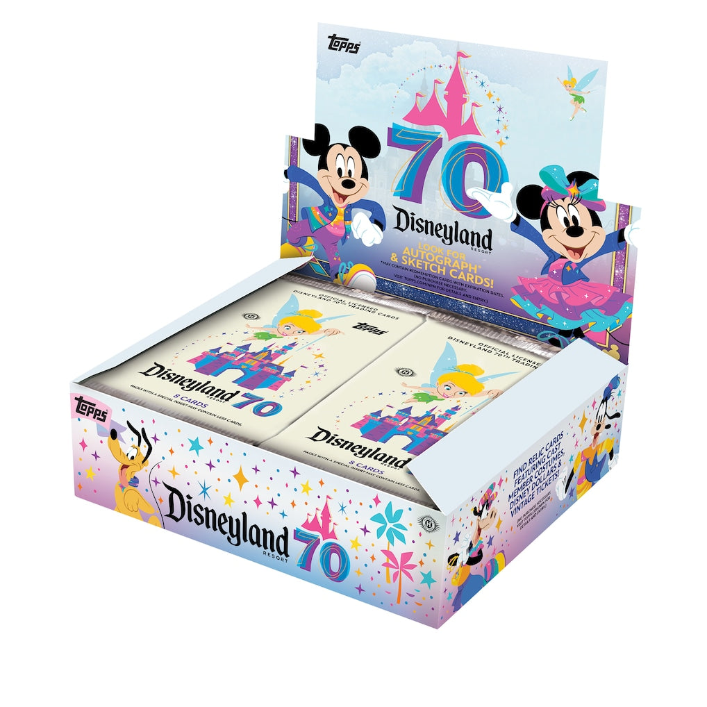 2025 Topps Disneyland 70th Anniversary Factory Hobby Box