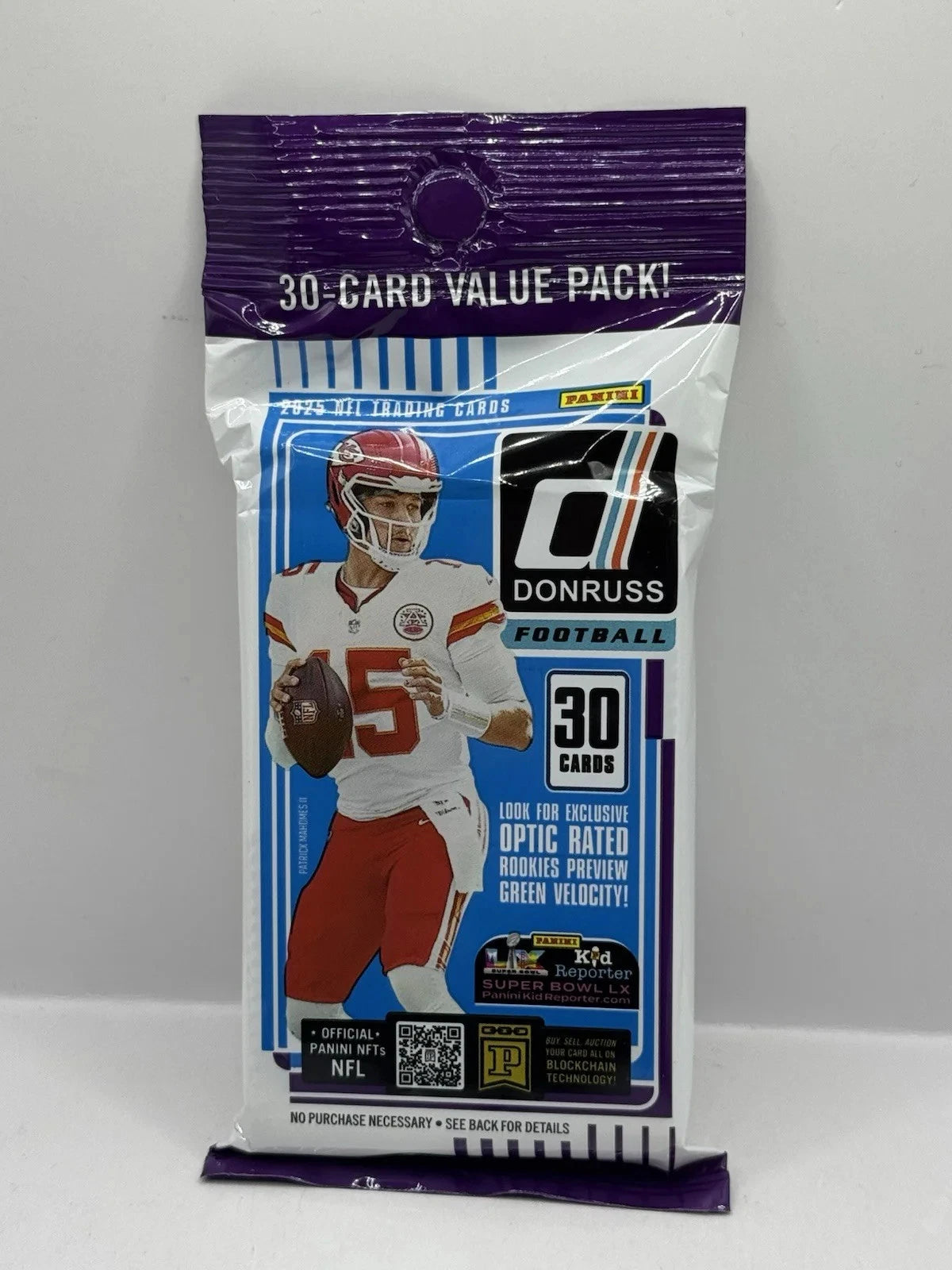 2025 Panini Donruss Football 30 Card Value Pack