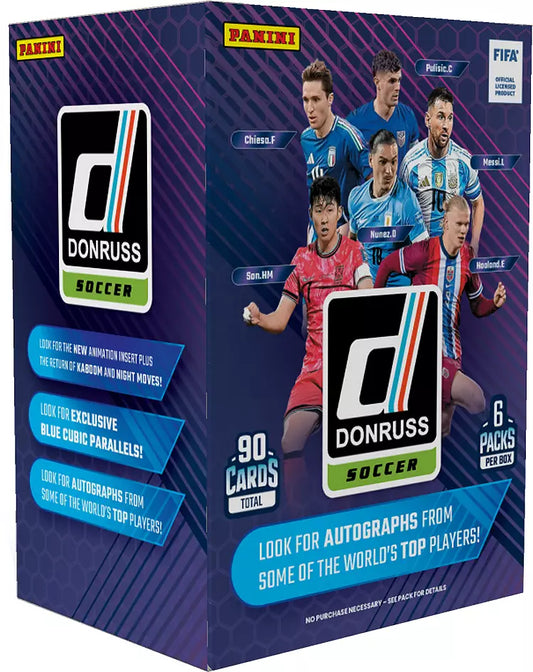 2024-25 Panini FIFA Donruss Soccer Trading Cards Blaster Box