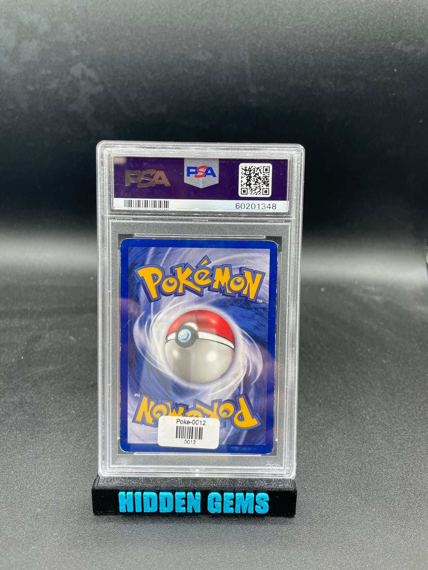 1999 POKEMON GAME 77 POKEMON TRADER SHADOWLESS PSA 5