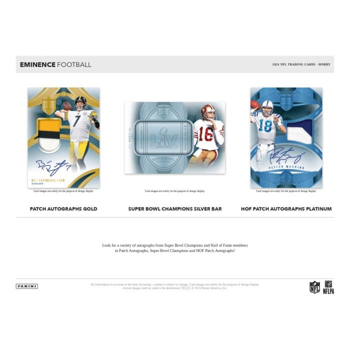 2024 Panini Eminence Football Hobby Box
