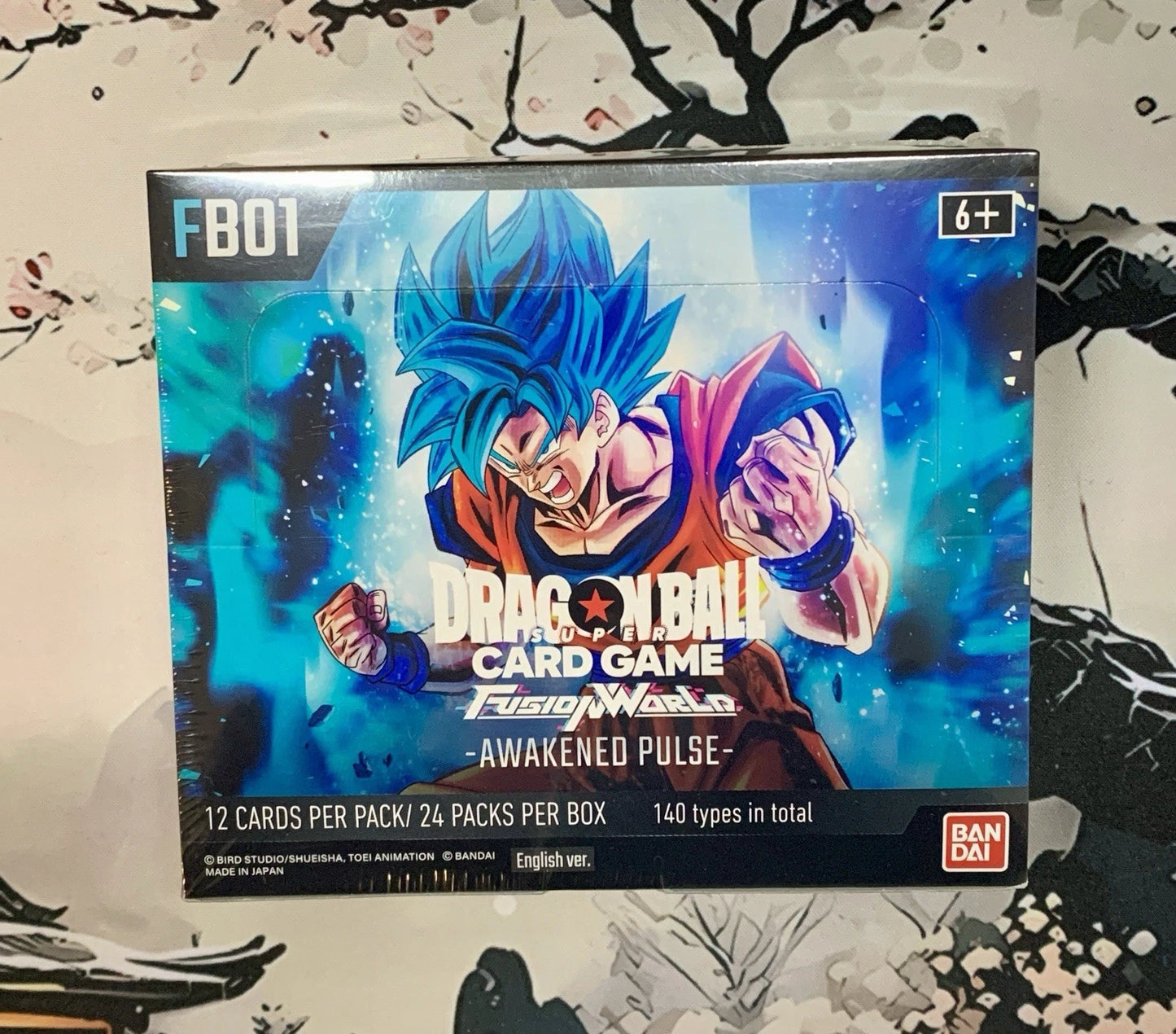 DRAGON BALL SUPER TCG: FUSION WORLD 01 Awakened Pulse BOOSTER BOX ( FB01 ) (24CT)