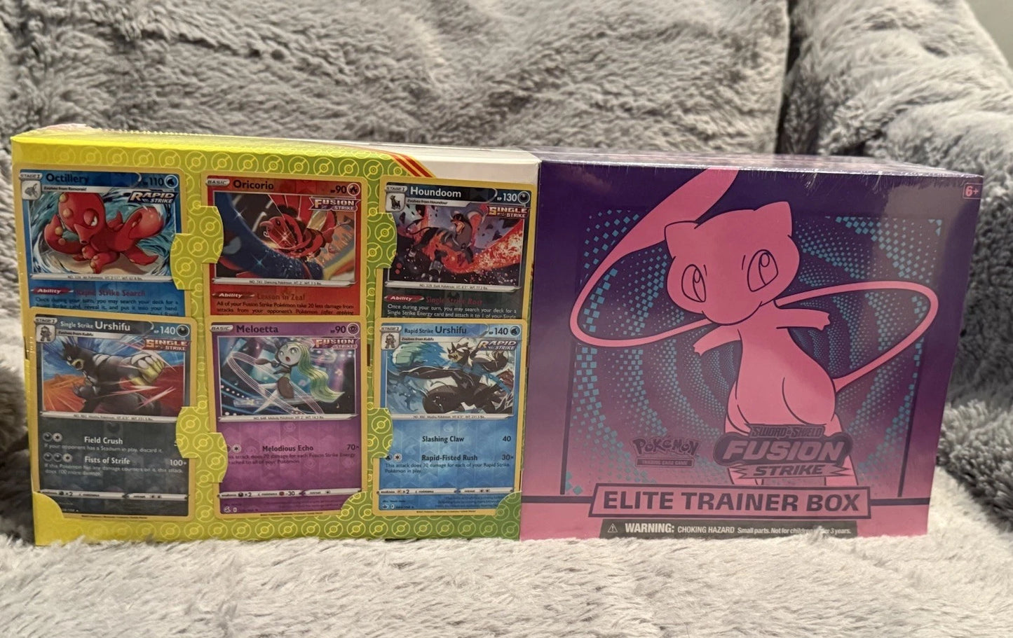 Pokémon Fusion Elite Trainer Box + 6 Bonus Cards Bundle