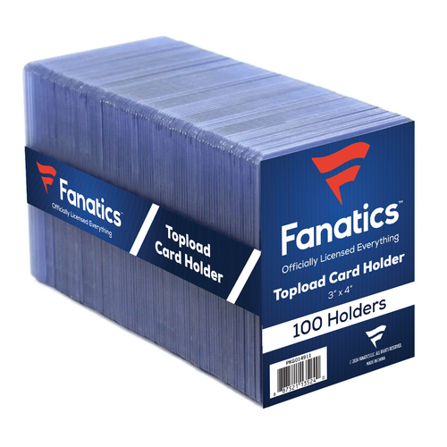 Fanatics Supplies - Top Loaders 100 Count 35 Point