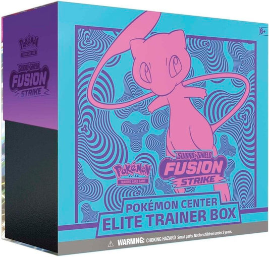 Fusion Strike Pokemon Center Elite Trainer Box (Exclusive) - SWSH08: Fusion Strike (SWSH08)