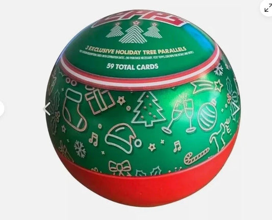 2024 Topps Baseball HOLIDAY TIN - 59 Cards