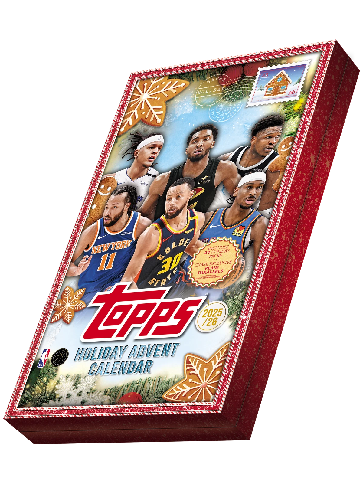 2025 Topps Holiday Basketball Advent Calendar