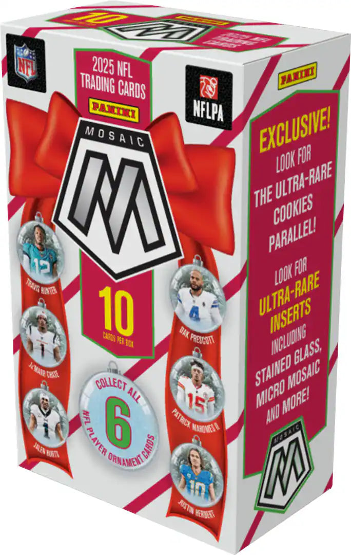 2025 Panini Mosaic Football Ornament Box
