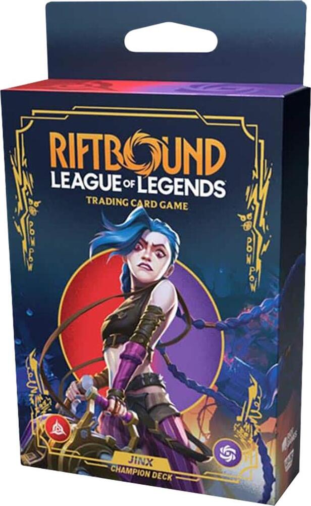 League of Legends RiftBound Origins - Champion Deck (Jinx) - Origins (OGN)