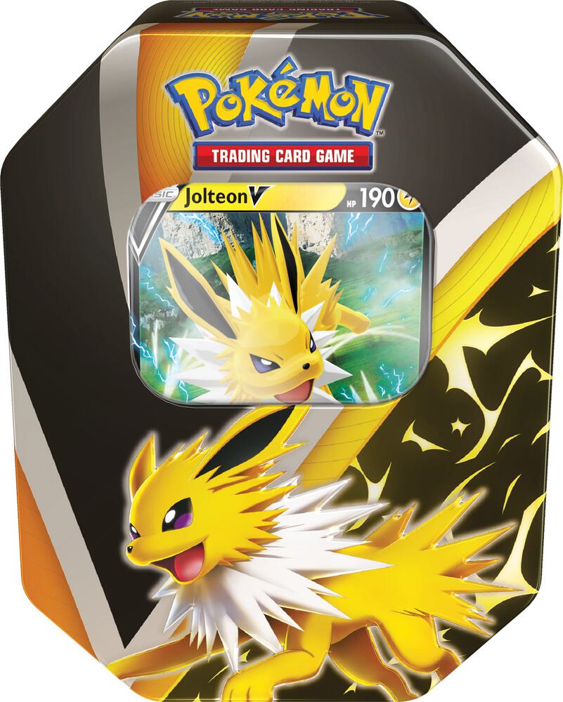 Eevee Evolutions Tin Set of 3 - sold as a set (Flareon, Jolteon and Vaporeon)
