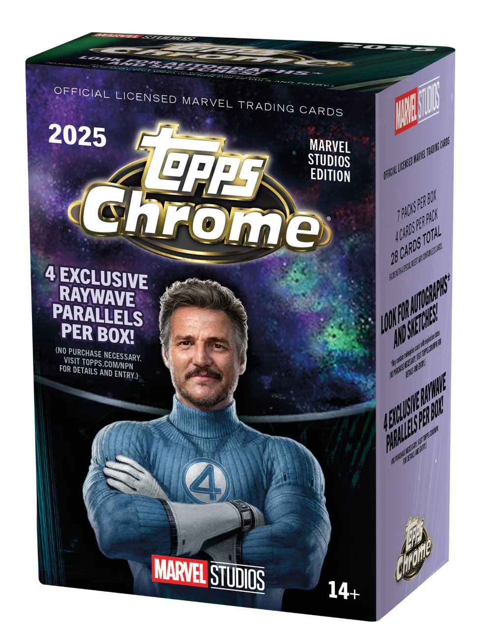 2025 Topps Marvel Studios Chrome Value Box