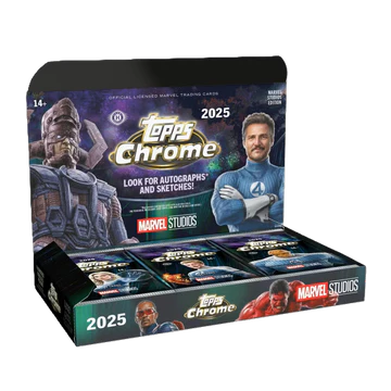 2025 Topps Chrome Marvel Studios Hobby Box