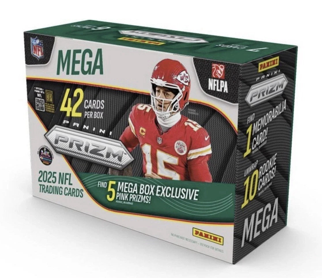 2025 Panini Prizm Football Mega Box